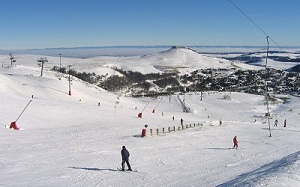 Piste de ski à Super Besse super besse